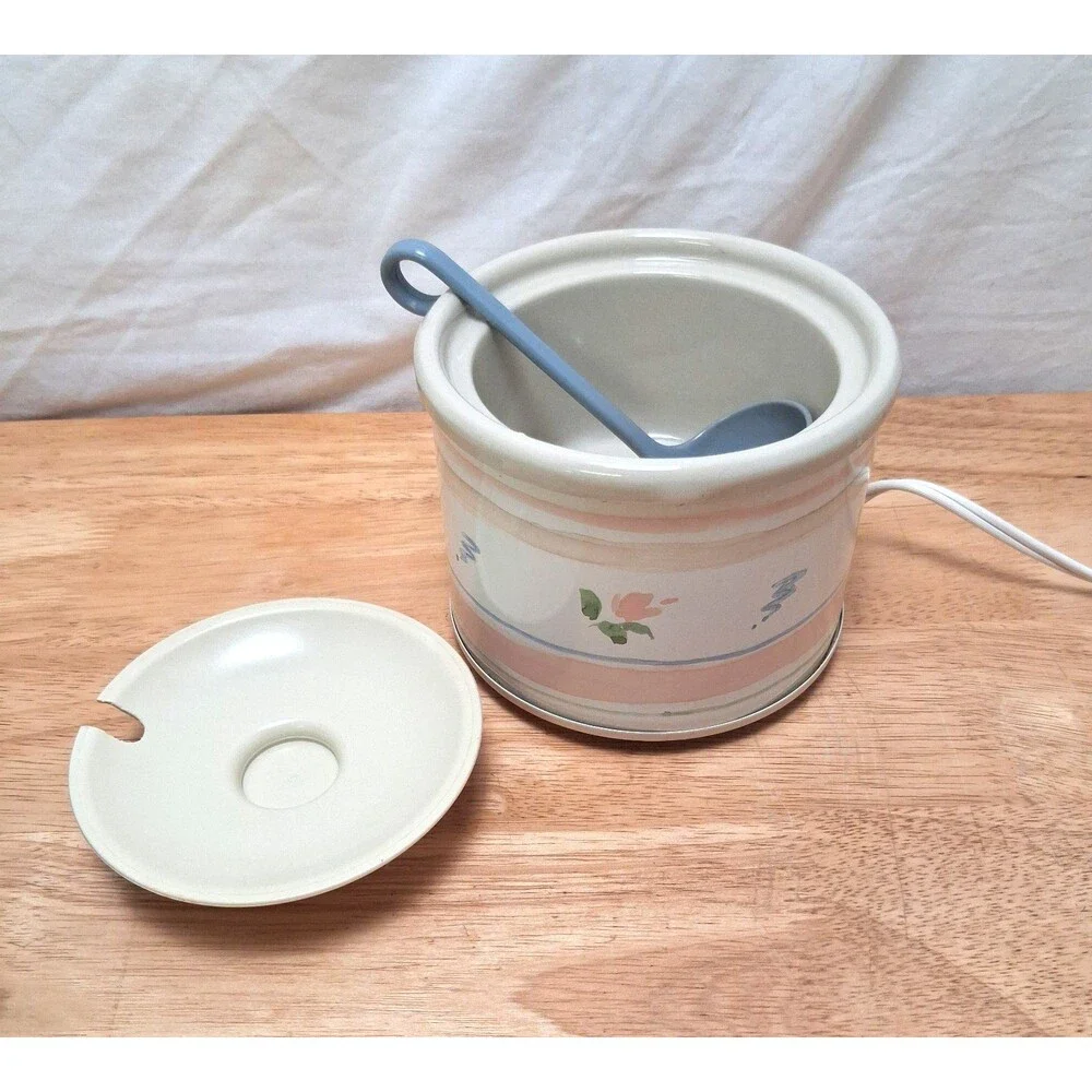 Vintage Rival Little Dipper Electric Stoneware Server Model 3204D Tested